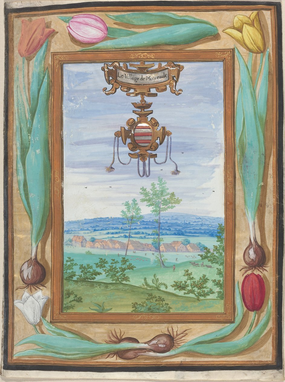Landsbyen Monceaulx av Adrien Montigny