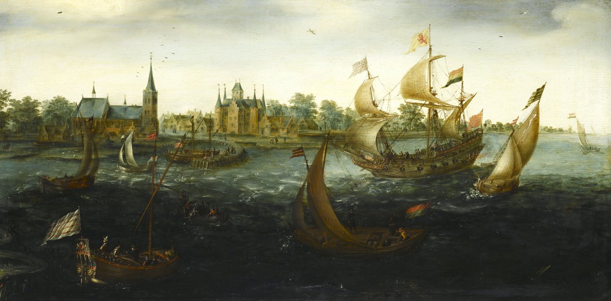Enheten før IJsselmonde, 1618 av Aert Anthonisz