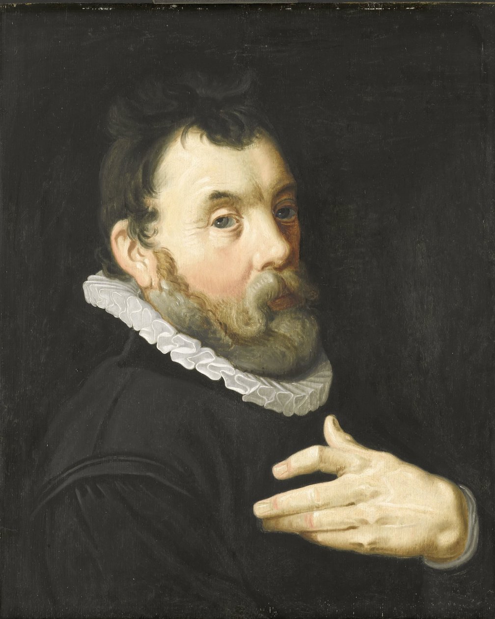 Portrett av en mann av Aert Pietersz. (copy after)