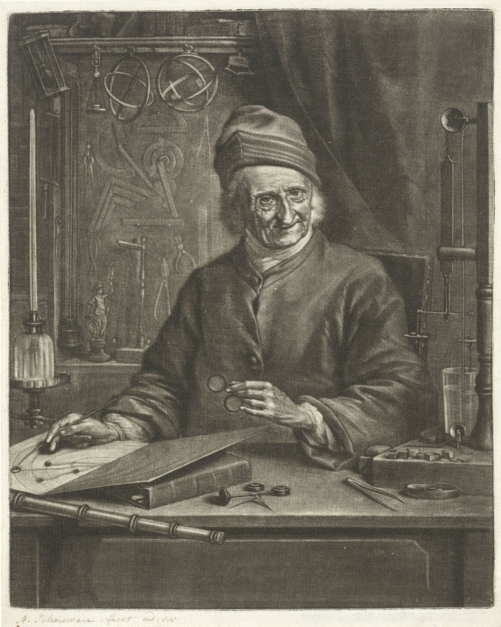 Portrett av Arnold Marcel av Aert Schouman