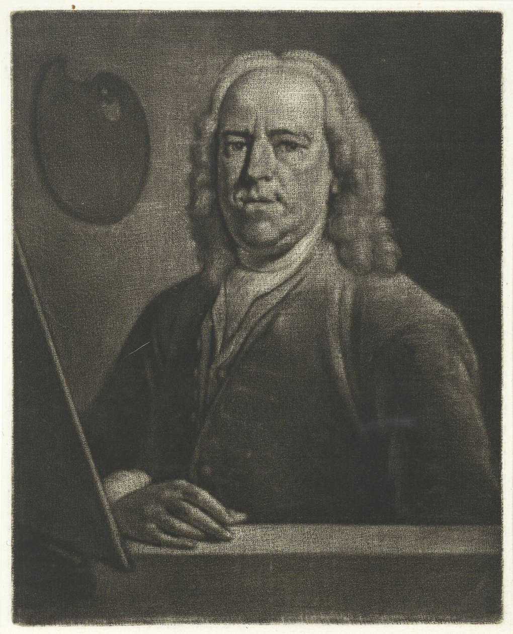 Portrett av Gerard Hoet av Aert Schouman
