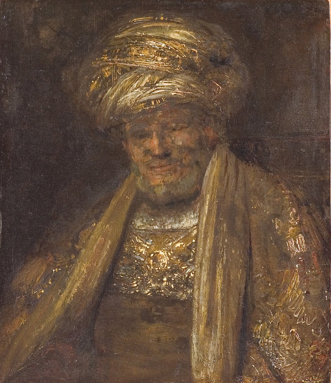Portrett av en orientalsk mann av Aernt de Gelder