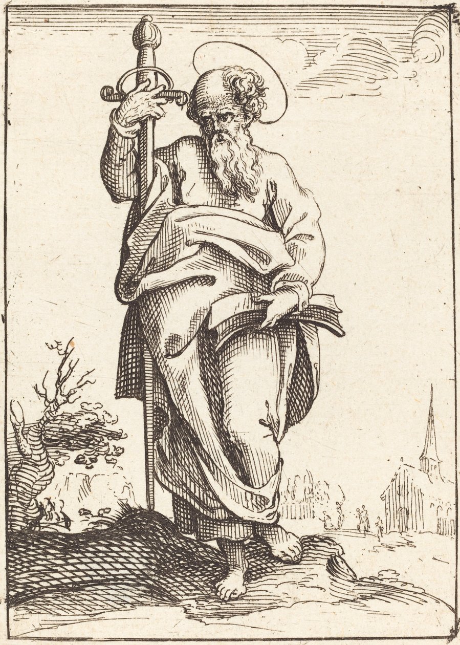 St.Paul av After Jacques Callot