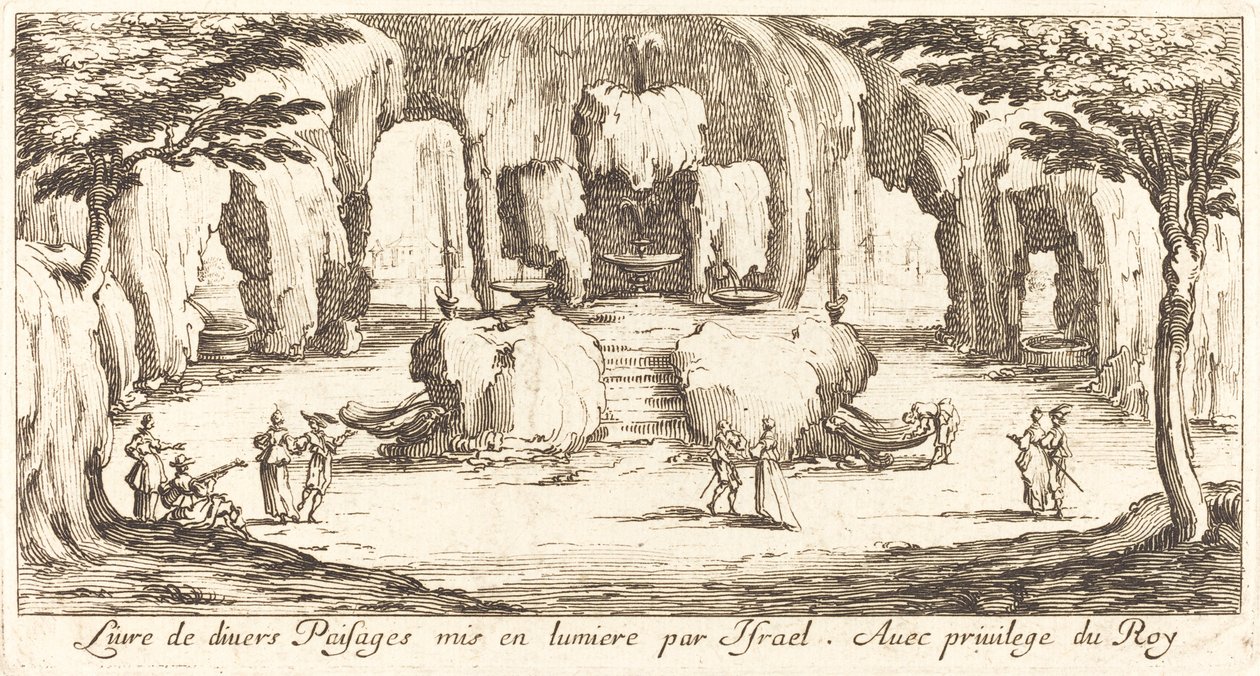 Undertittel for "Various Landscapes" av After Jacques Callot