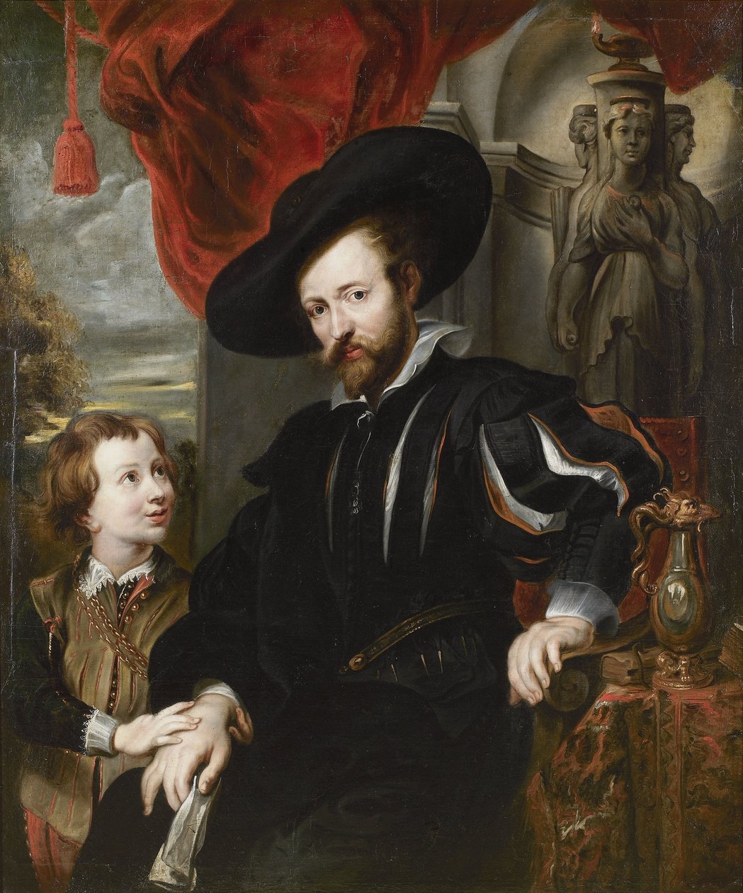 Rubens og Albert av after Peter Paul Rubens