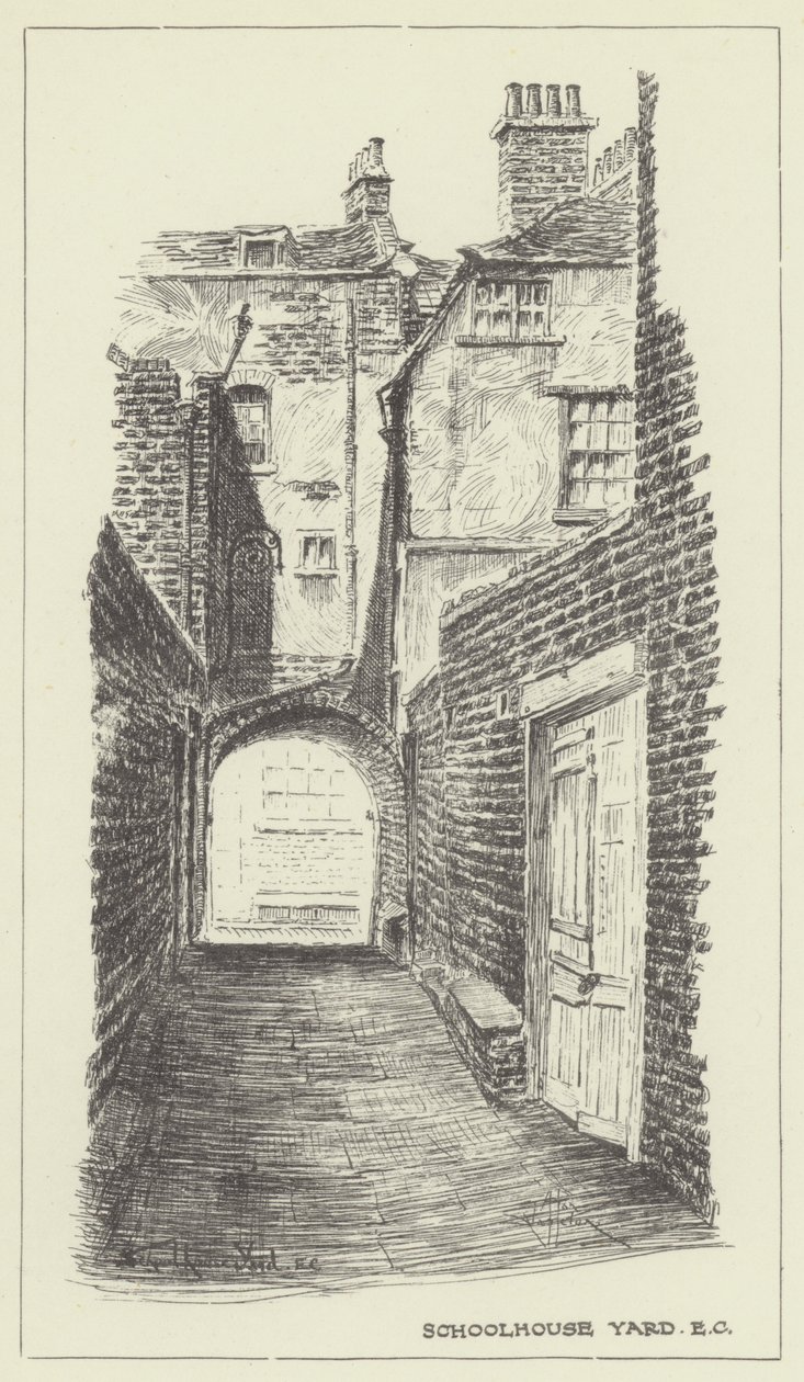 Schoolhouse Yard, EC av Alan Stapleton