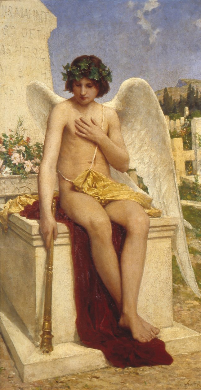 Dødens geni av Albert Anker