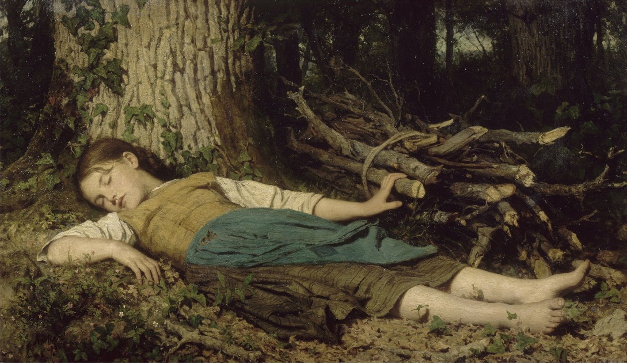 I skogen av Albert Anker