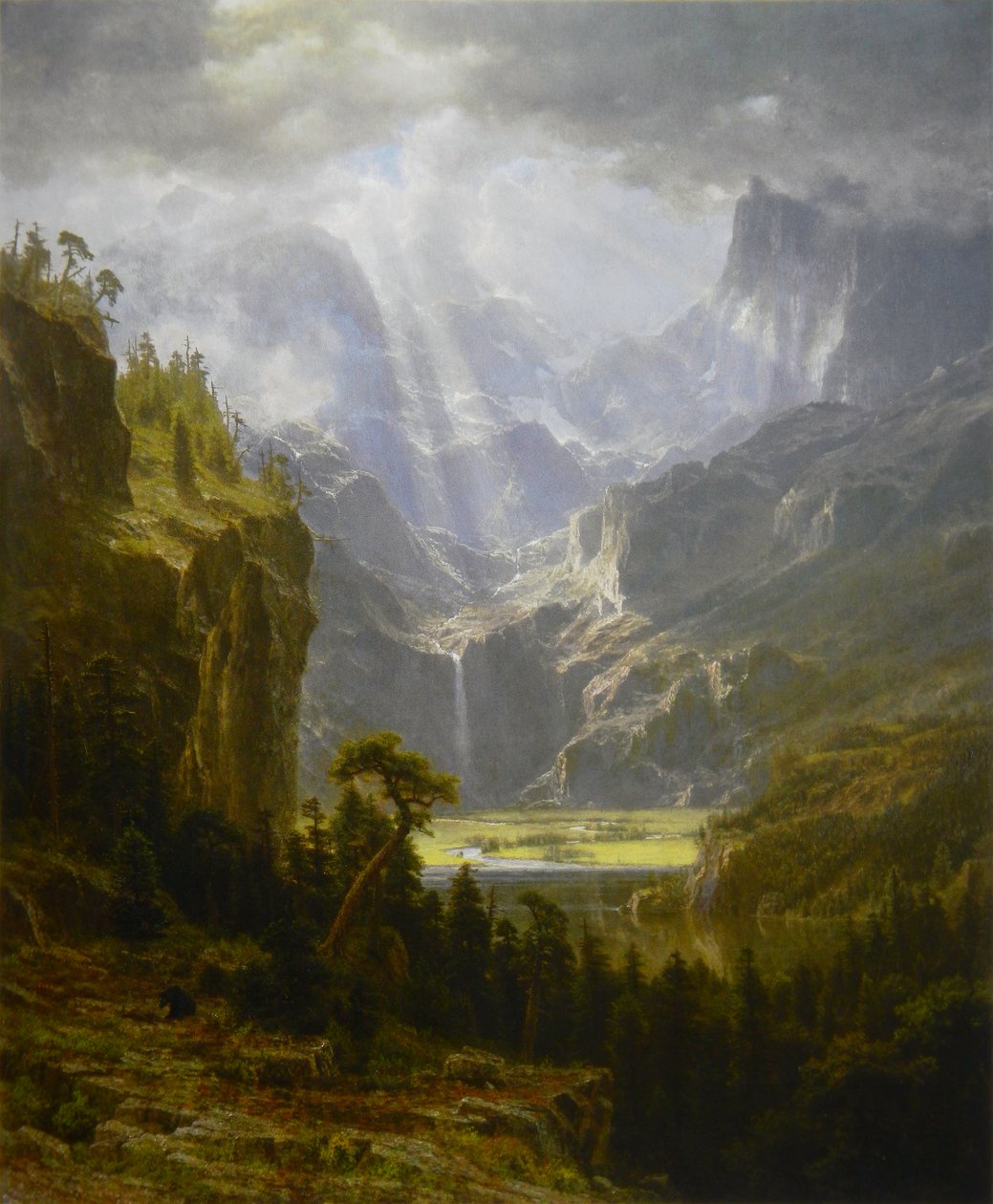 Rocky Mountains av Albert Bierstadt