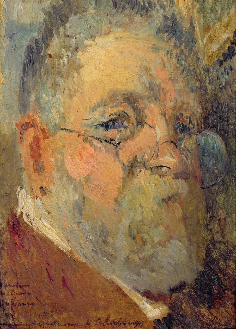 Selvportrett av Albert Charles Lebourg