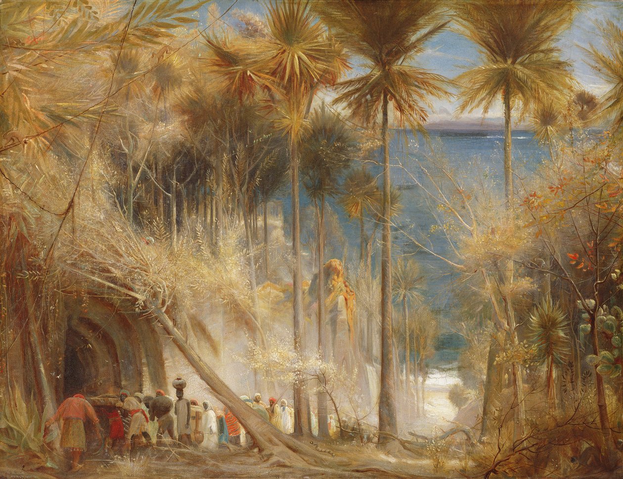 Ali Baba og de førti tyvene av Albert Goodwin
