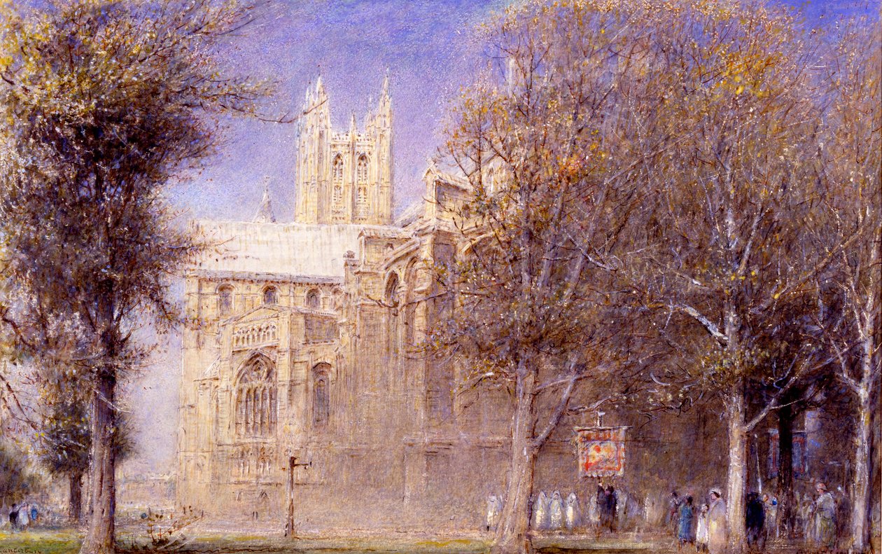 Canterbury, 1942 av Albert Goodwin