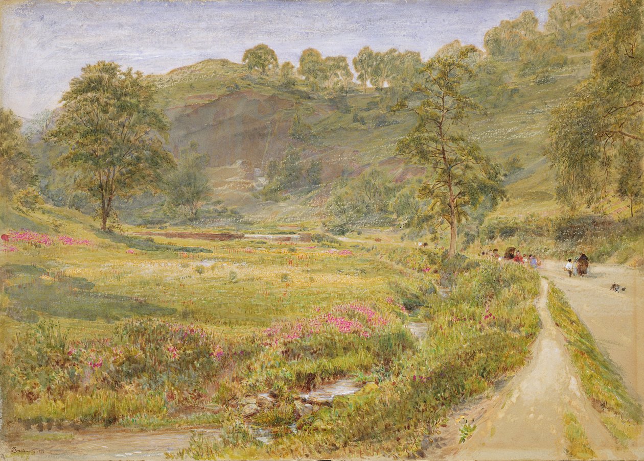 Matlock, 1871 av Albert Goodwin