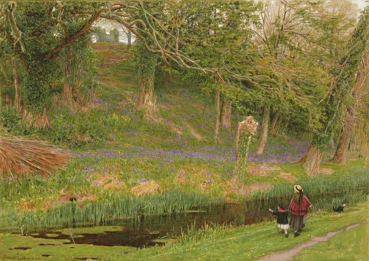 Hyggelig land av Albert Goodwin