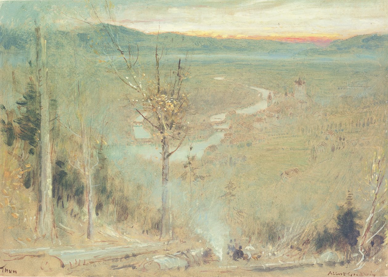 Thun, Sveits av Albert Goodwin