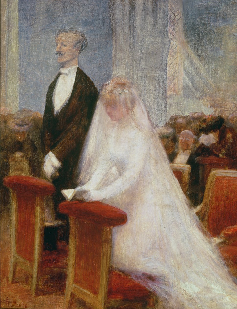 The Wedding (panel) av Albert Guillaume
