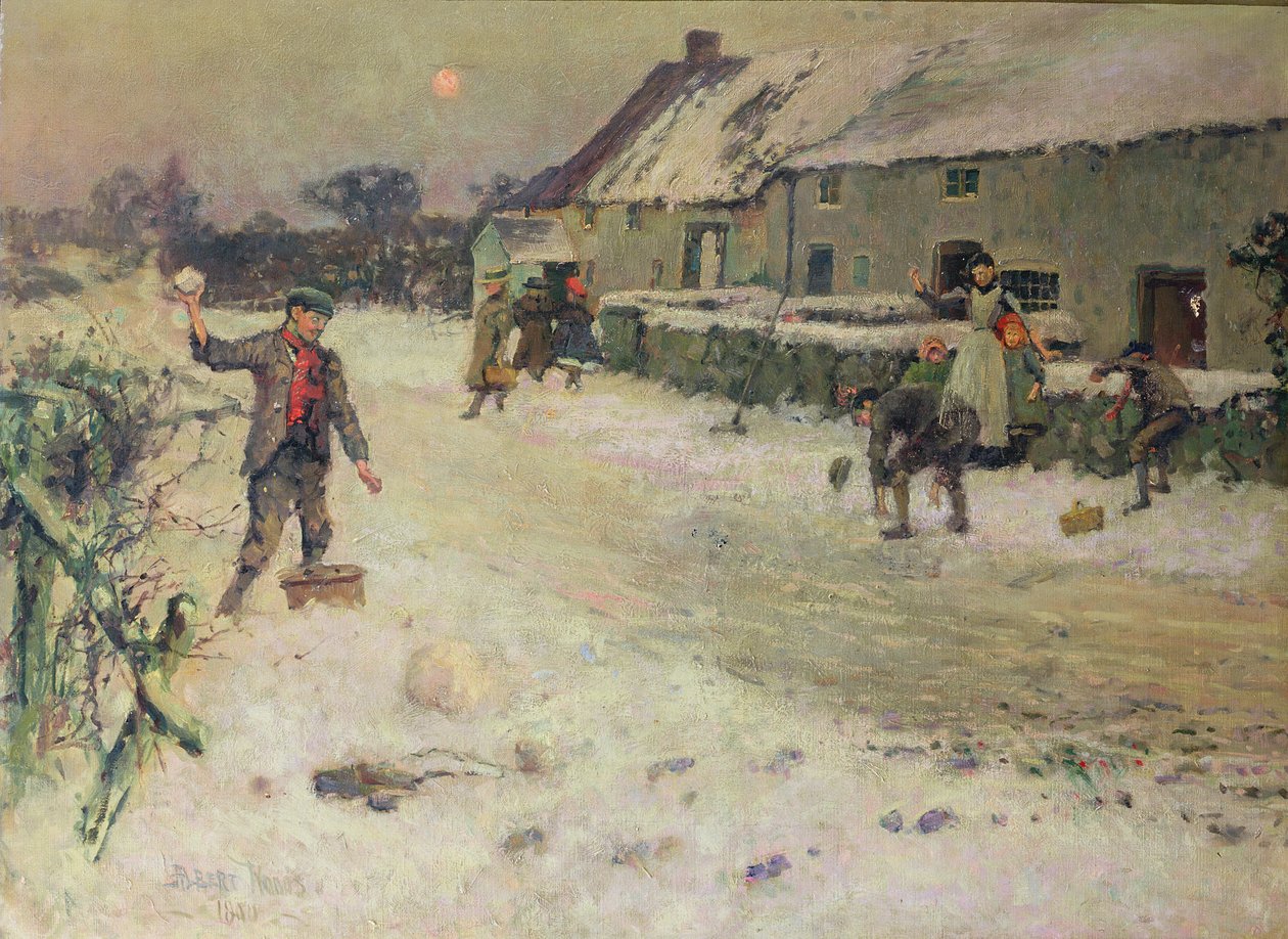 Snøball, 1899 av Albert Woods