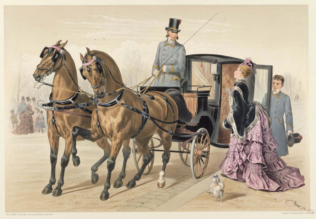 Engelske hester av Albert Adam