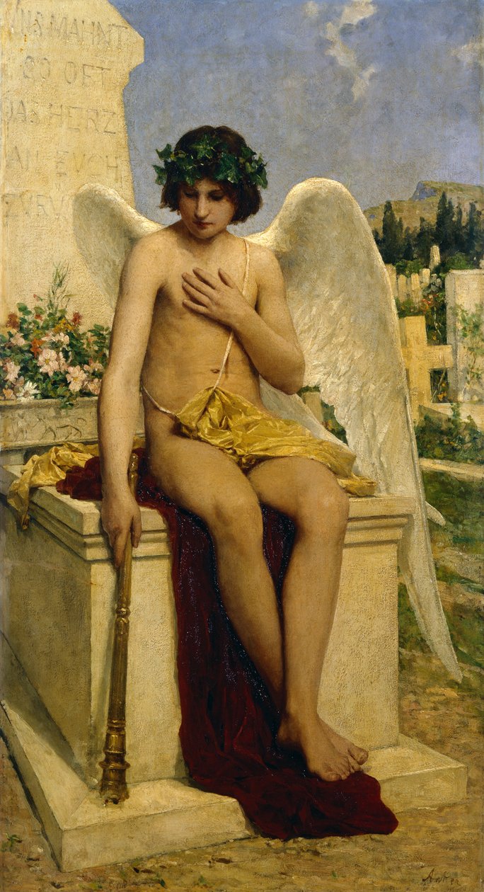 Dødens geni av Albert Anker