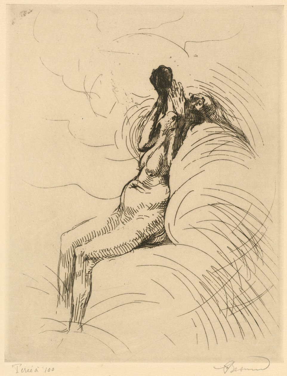 Apotheosis (Apoteosen) av Albert Besnard