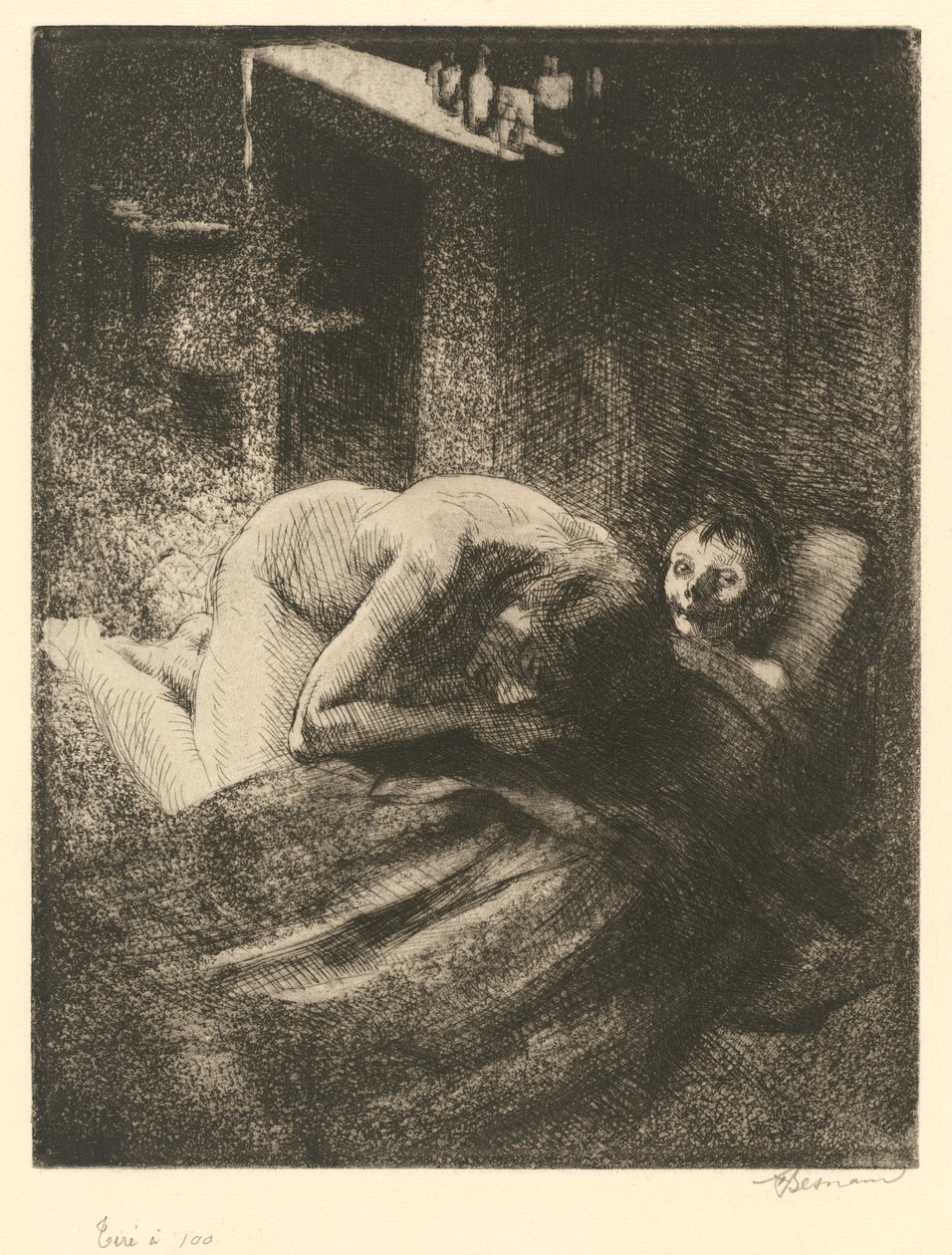 Misery (The Misery) av Albert Besnard