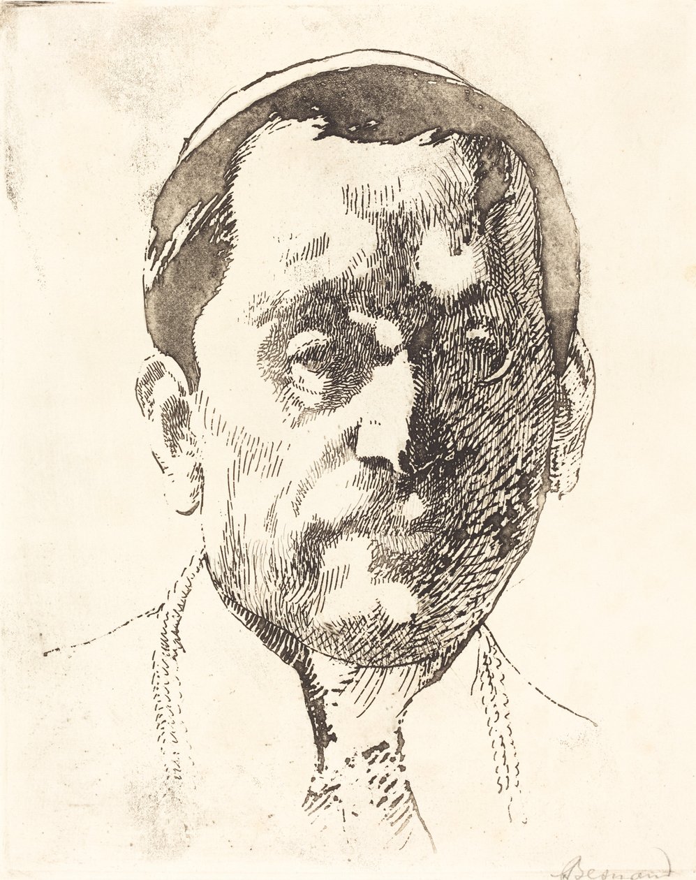 Pave Benedikt XV (Benoit XV) av Albert Besnard