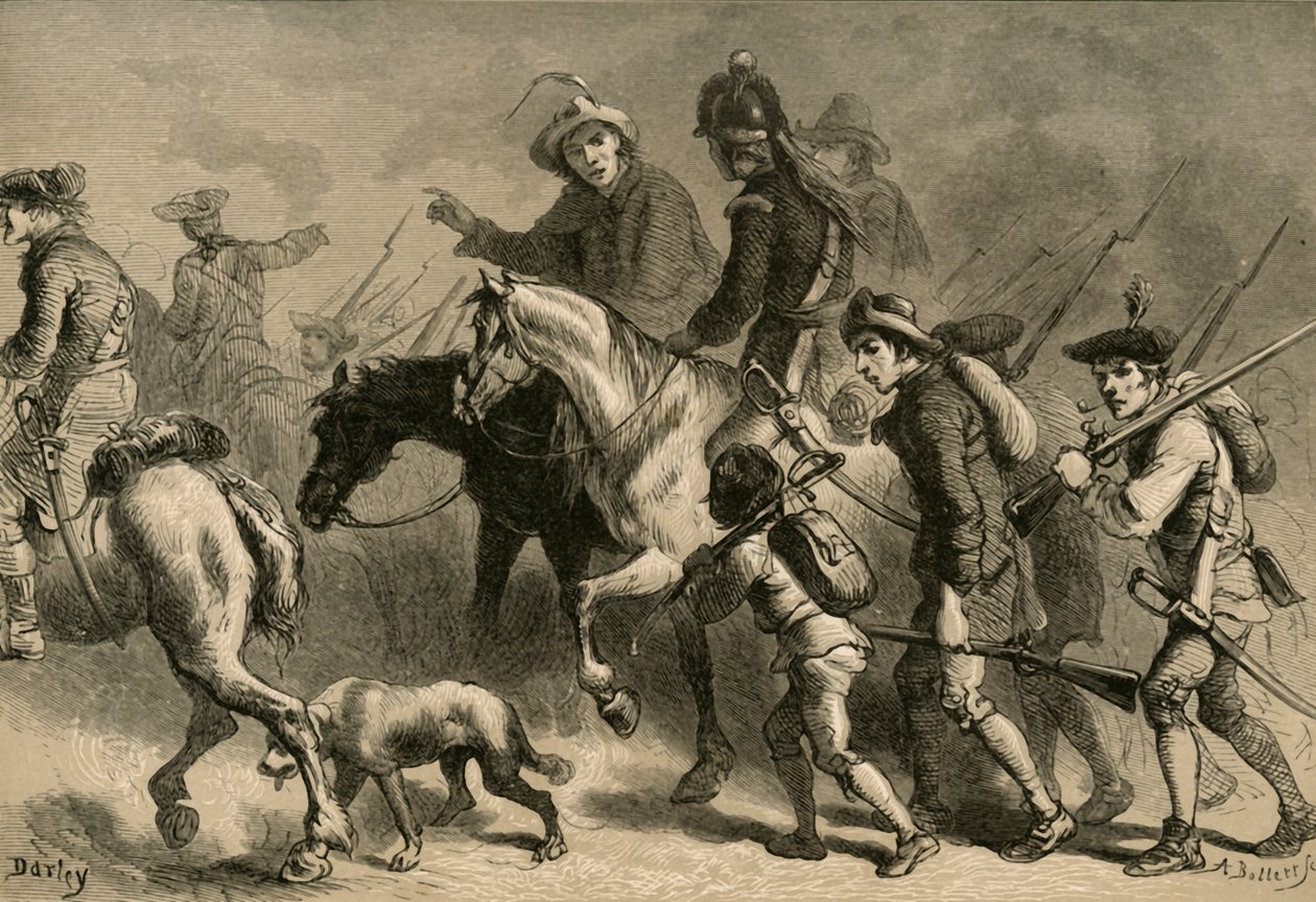 Uprising of the New England Yeomanry, 1877. av Albert Bobbett