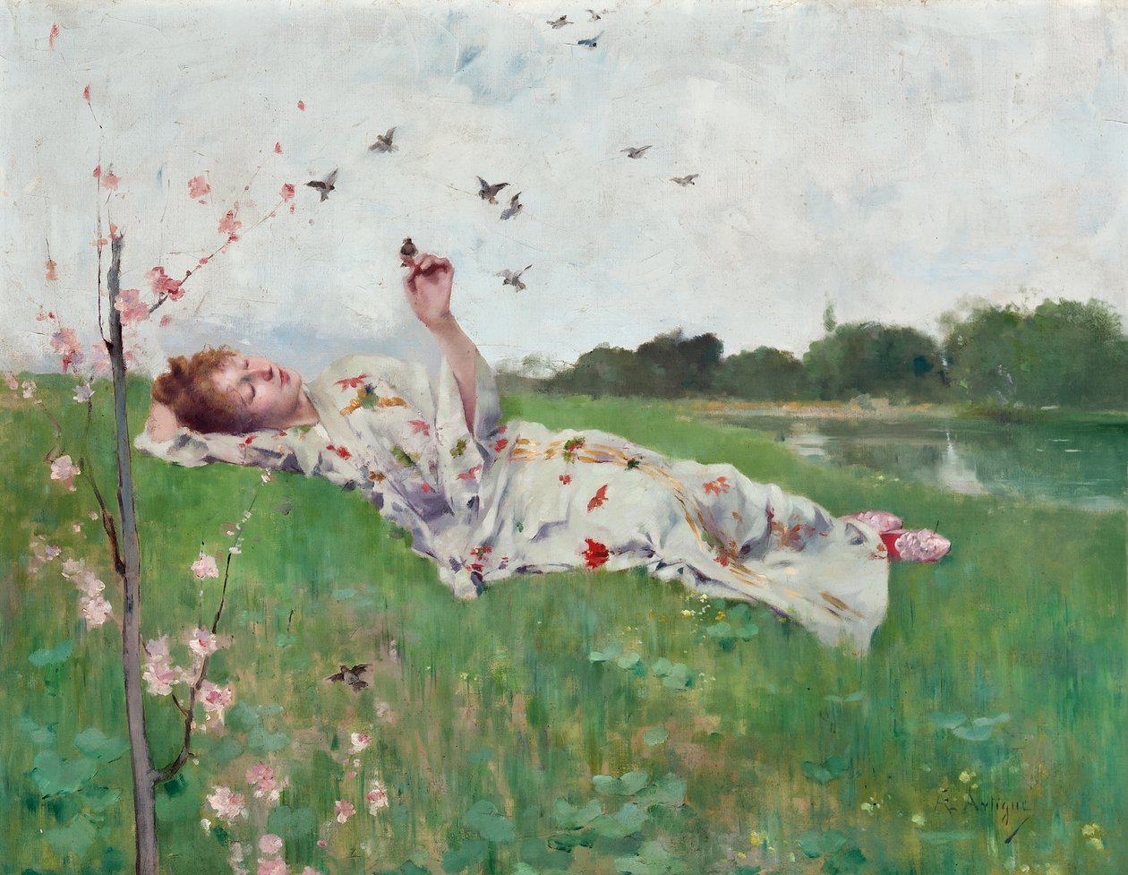 Sangfugler av Albert Emile Artigue