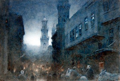Kairo av Albert Goodwin