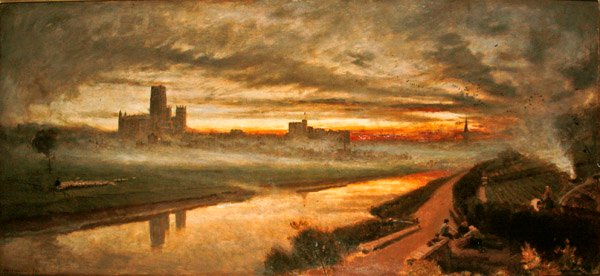 Durham av Albert Goodwin