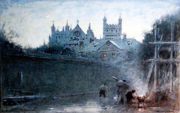 Exeter av Albert Goodwin