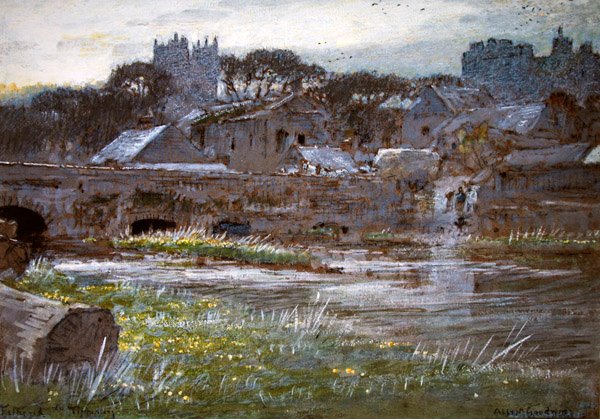 Fethard, County Tipperary av Albert Goodwin