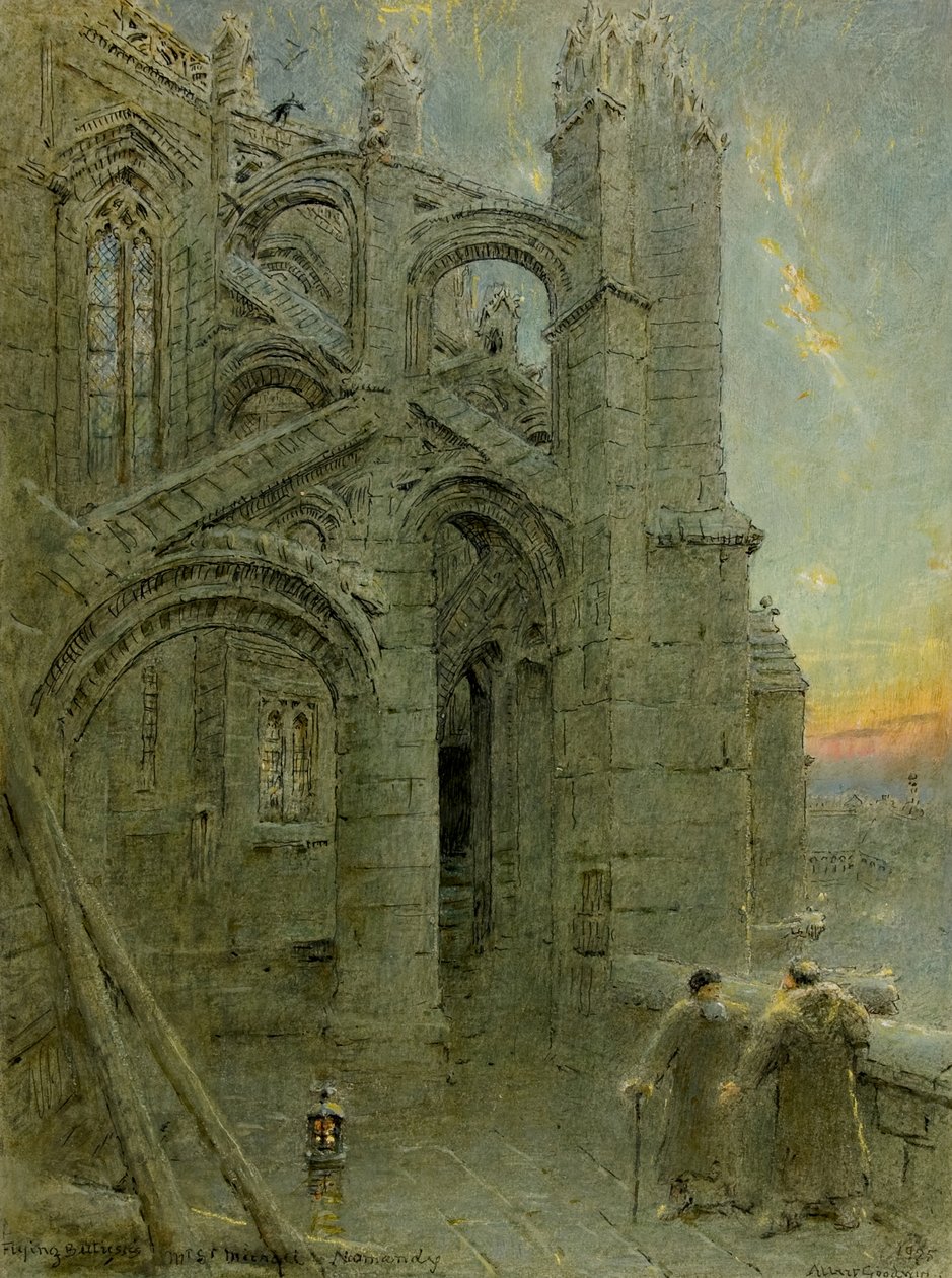 Flyvende støtteben av Albert Goodwin