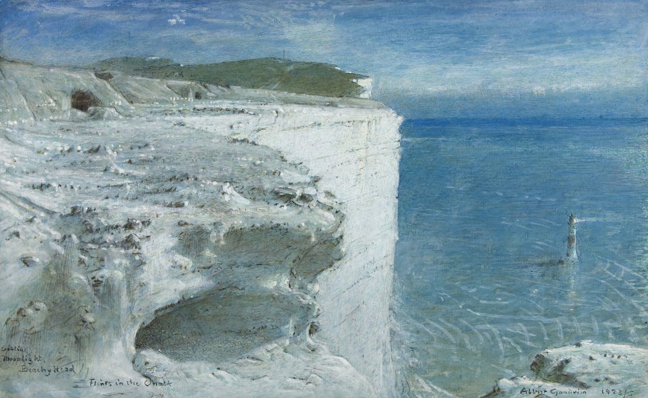 Goblin Moonlight, Beachy Head av Albert Goodwin