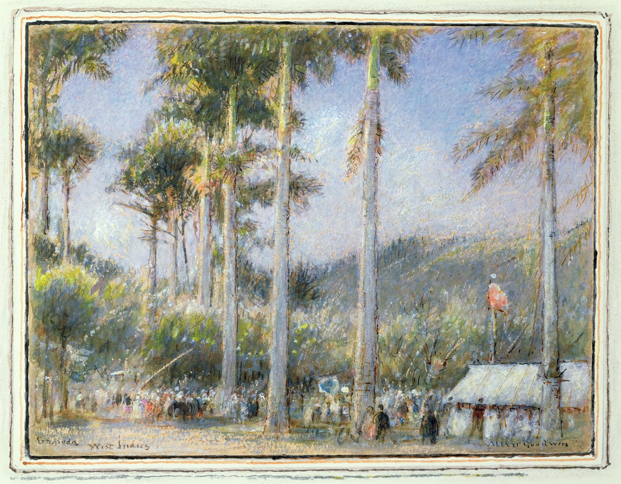 Grenada, Vestindia av Albert Goodwin