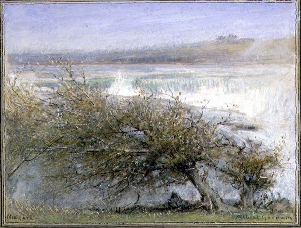 Niagara om våren av Albert Goodwin