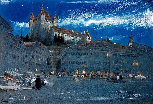 Thun av Albert Goodwin