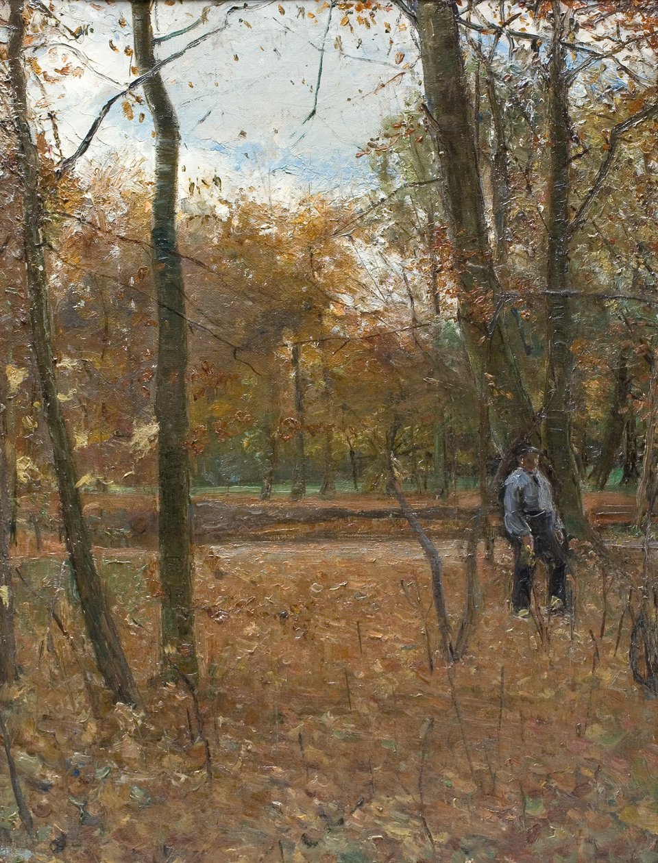 Høst i Søndermarken av Albert Gottschalk