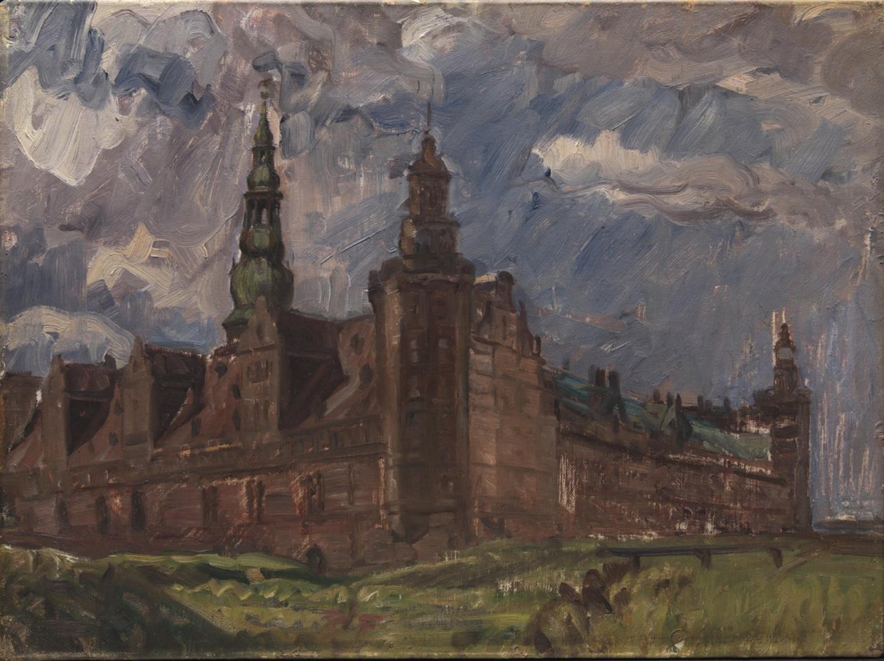 Kronborg sett fra sørøst av Albert Gottschalk