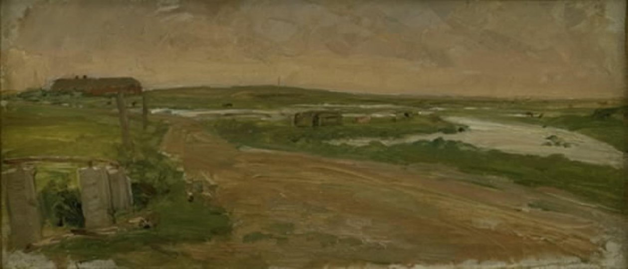 Vestjysk landskap. Holmsland av Albert Gottschalk