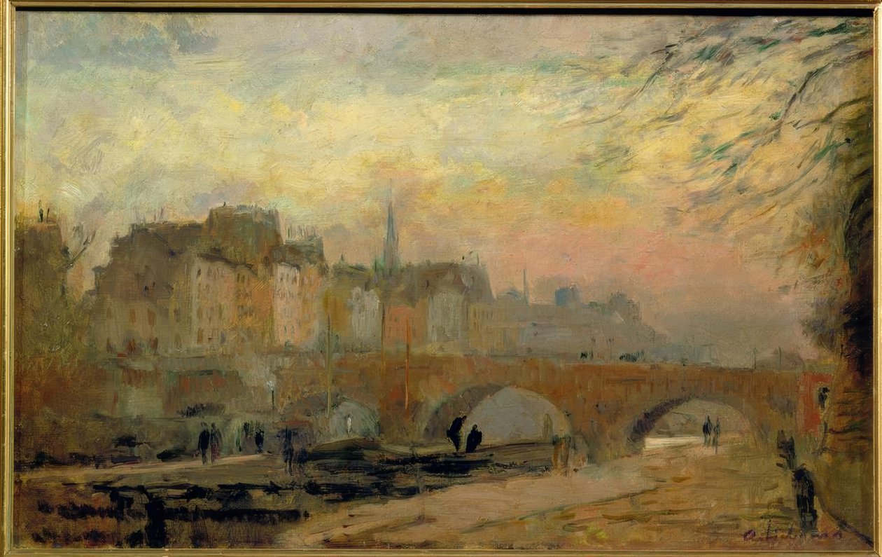 Quai de Paris av Albert Lebourg