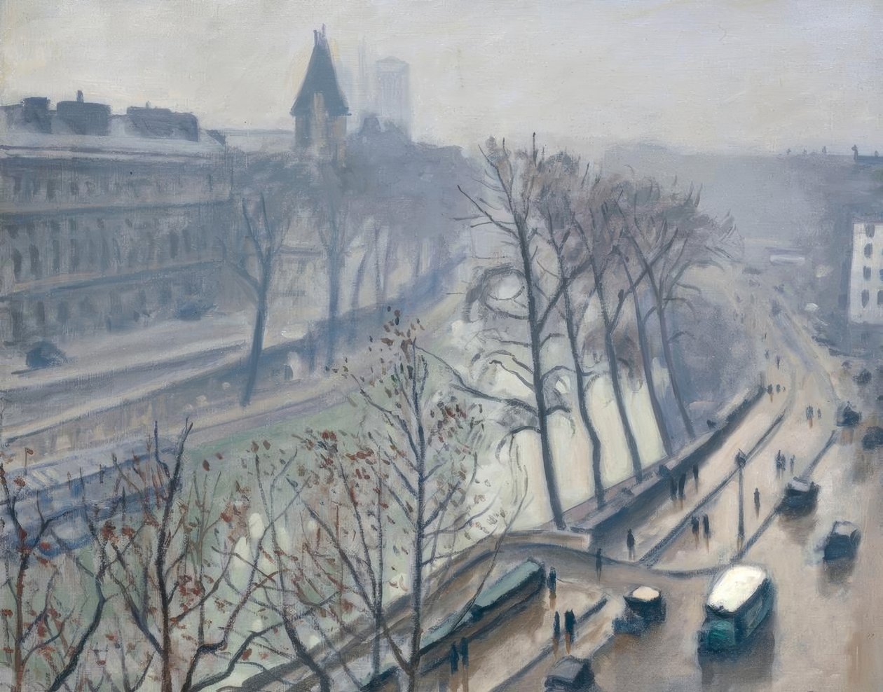 Quai des Grands Augustins av Albert Marquet