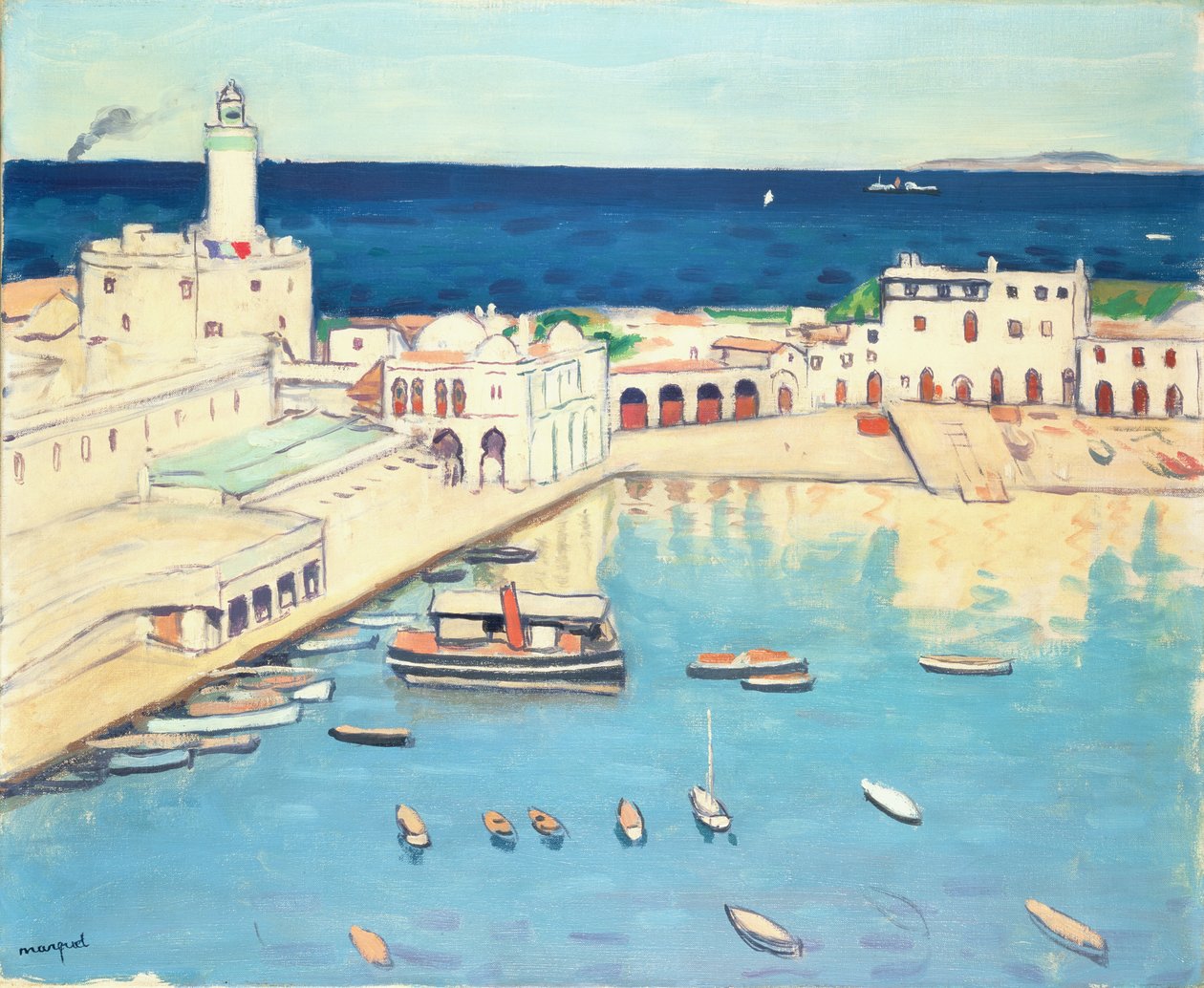 Admiralitetet i Alger av Albert Marquet