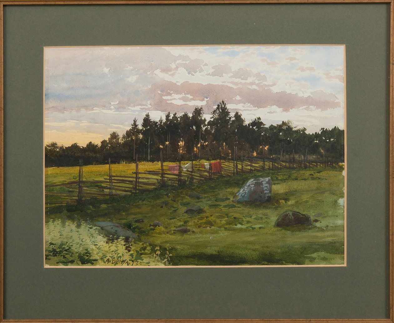 Sommerkveld, 1893 av Albert Nikolaevich Benois