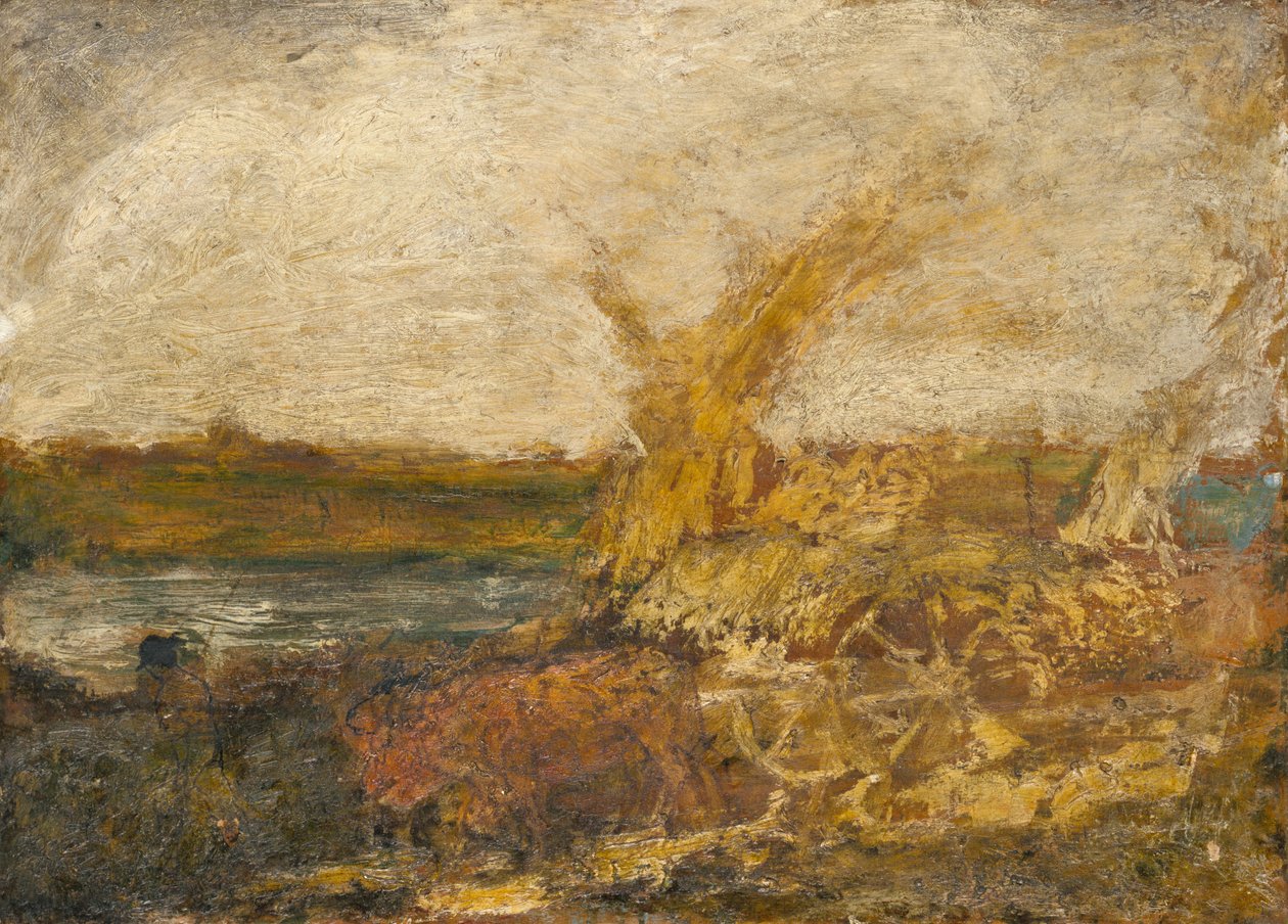Innhøsting. av Albert Pinkham Ryder
