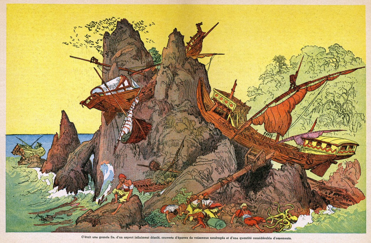 Sindbad sjømannen av Albert Robida