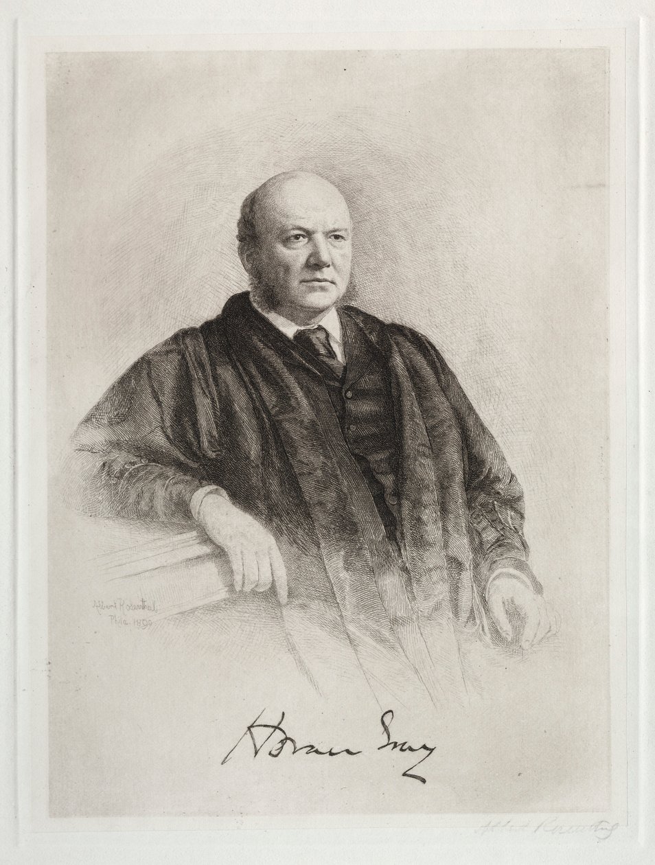 Horace Gray av Albert Rosenthal