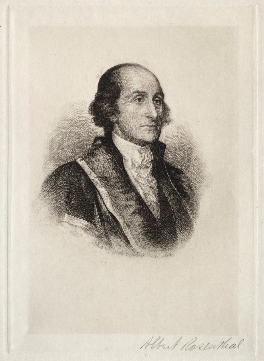 John Jay, 1887. av Albert Rosenthal