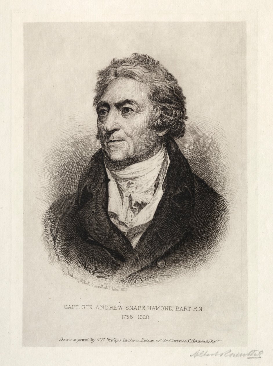 Sir Andrew Snape Hammond av Albert Rosenthal