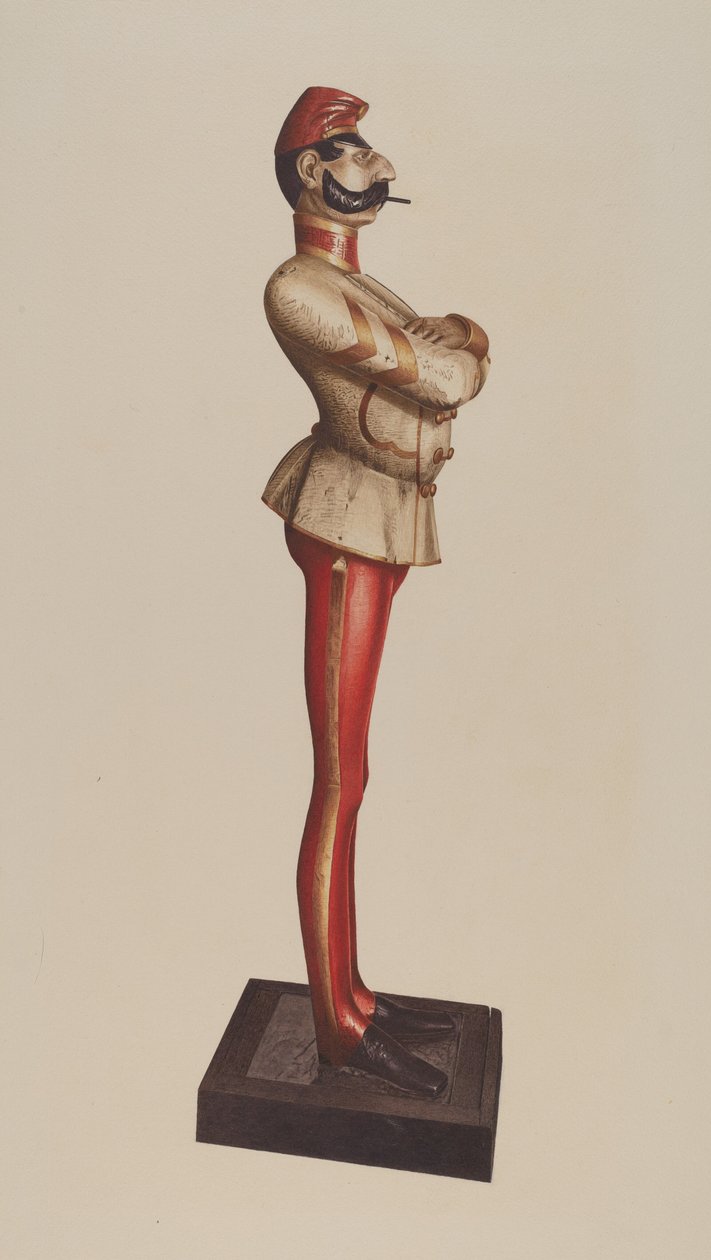 Sigarbutikkfigur av Albert Ryder